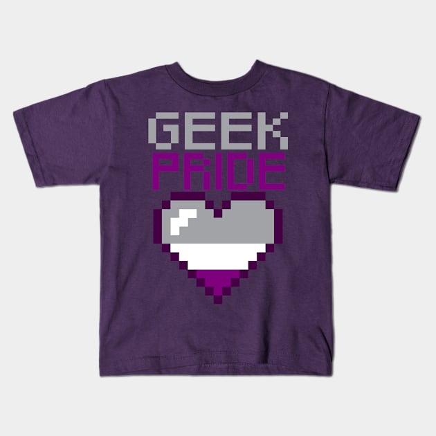 Geek Pride - ASexual Pride Kids T-Shirt by stateements